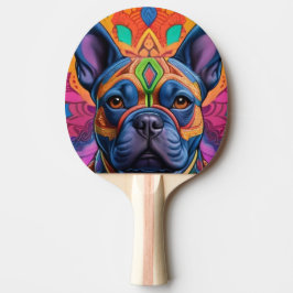 Pala De Ping Pong Fantasía de cumpleaños divertida francesa