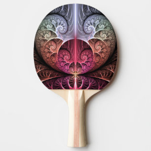 Pala De Ping Pong Fantasía irreal abstracta arte fractal