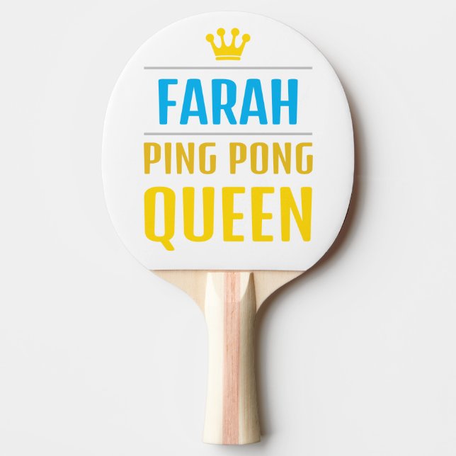 Pala De Ping Pong Farah (Anverso)