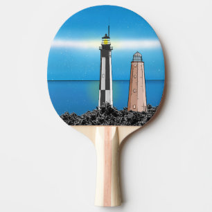 Pala De Ping Pong Faro de Cape Henry Virginia Chesapeake Bay