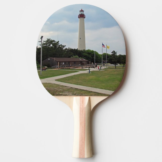Pala De Ping Pong Faro de Cape May (Anverso)
