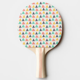 Pala De Ping Pong Feliz caracol en Triángulos