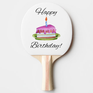 Pala De Ping Pong ¡Feliz cumpleaños!
