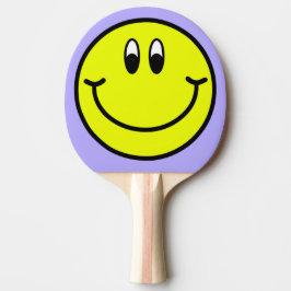 Pala De Ping Pong Feliz Emoji sonriente Ping Pong Paddle