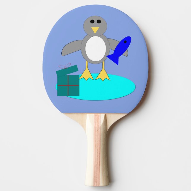 Pala De Ping Pong Feliz Navidad Ping Ping Pong Paddle (Anverso)