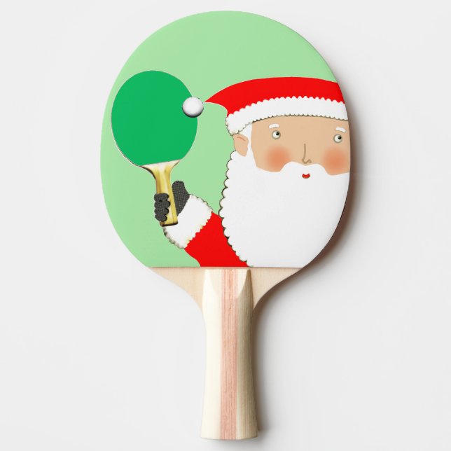 Pala De Ping Pong Festividad de Navidades divertidos (Anverso)