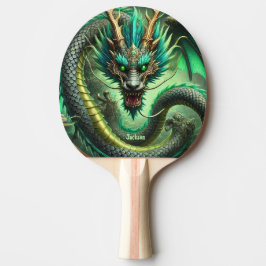 Pala De Ping Pong Fierce Dragon Personalized