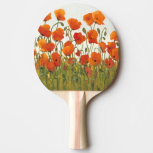 Pala De Ping Pong Filas de amapolas I