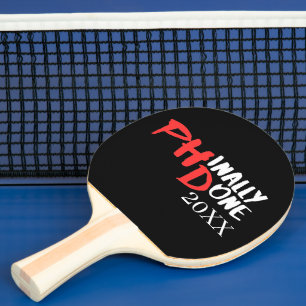 Pala De Ping Pong Finalmente terminado - Diseño de cita de graduació