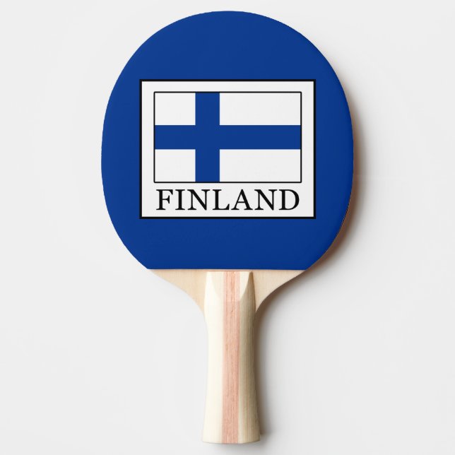 Pala De Ping Pong Finlandia (Anverso)