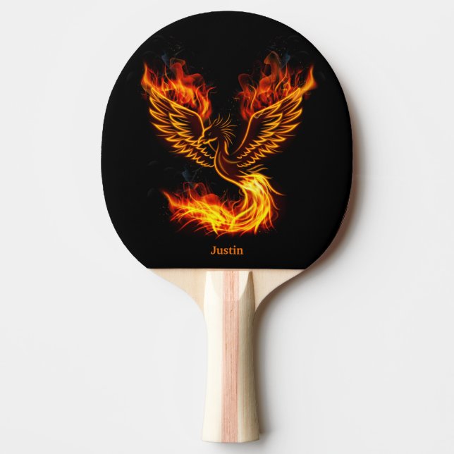 Pala De Ping Pong Flamante Phoenix Personalizado (Anverso)