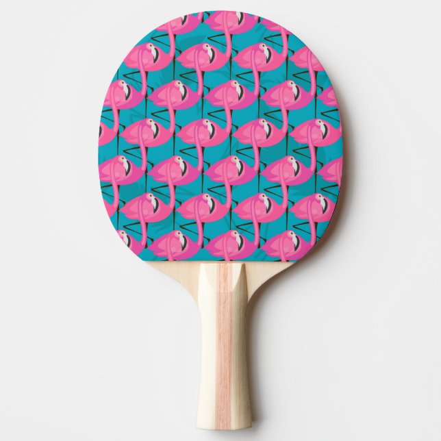 Pala De Ping Pong Flamencos neones (Anverso)