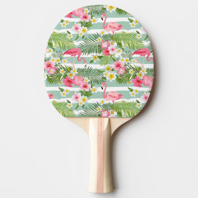 Pala De Ping Pong Flamencos Y Tiras (Anverso)