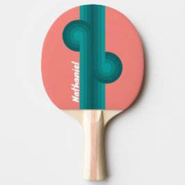 Pala De Ping Pong Flamingo Aqua Raya Asa con Nombre