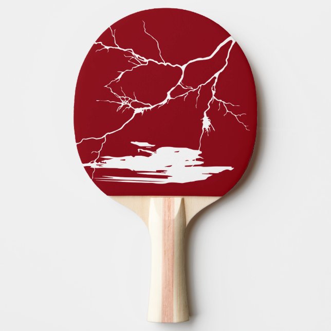 Pala De Ping Pong Flash en la noche (Anverso)