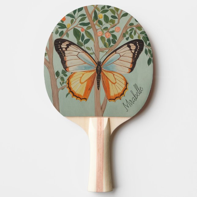 Pala De Ping Pong Flexibilidad fluida Personalizada (Anverso)