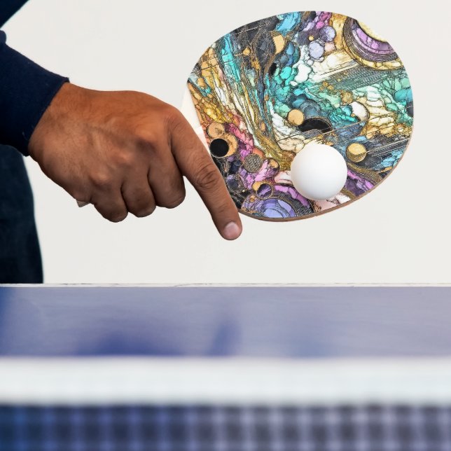 Pala De Ping Pong Fliesender Goldfluss (in situ)