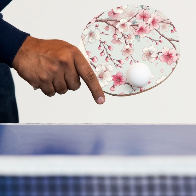 Pala De Ping Pong Flor de Cerezo (in situ)