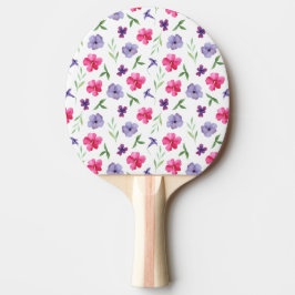 Pala De Ping Pong Floral