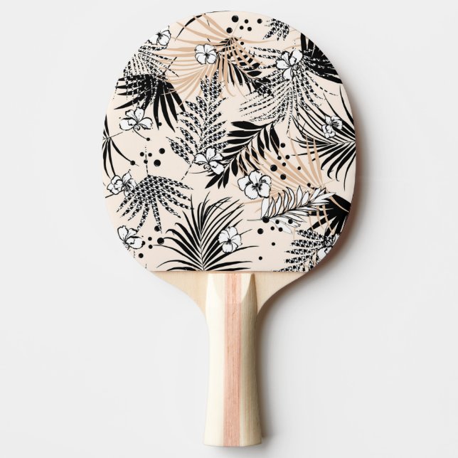 Pala De Ping Pong Floral Ping Pong Paddle (Anverso)