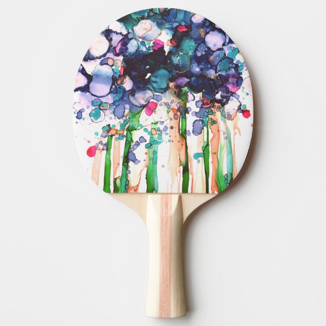 Pala De Ping Pong Flores (Anverso)