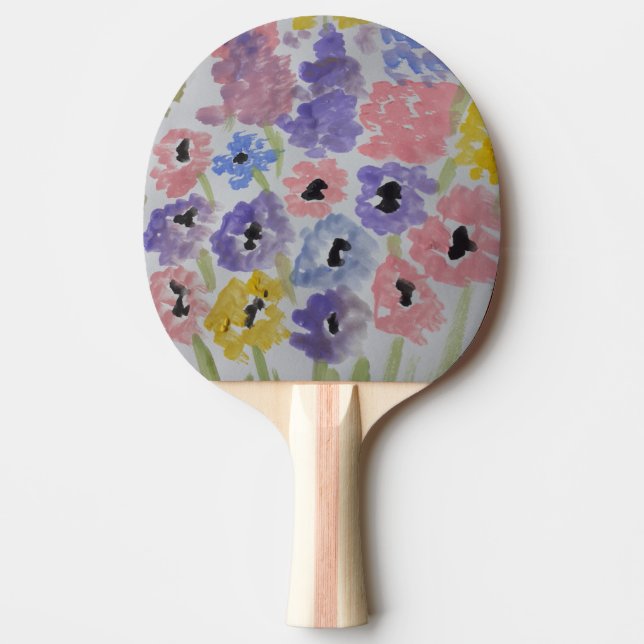 Pala De Ping Pong Flores salvajes de verano (Anverso)