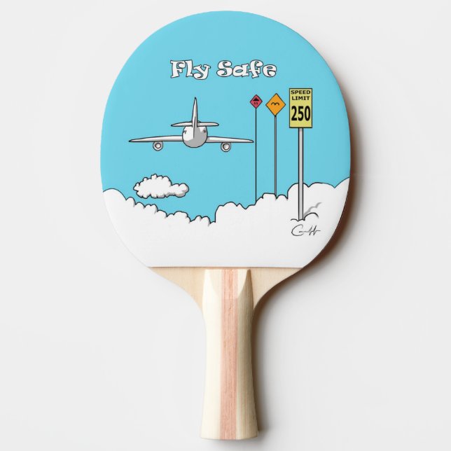 Pala De Ping Pong Fly Safe (Reverso)