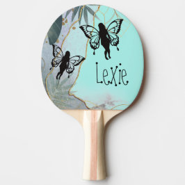 Pala De Ping Pong Foliage Fantasy Fairies Personalizadas