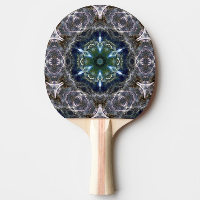 Pala De Ping Pong Folk Mandala (Anverso)