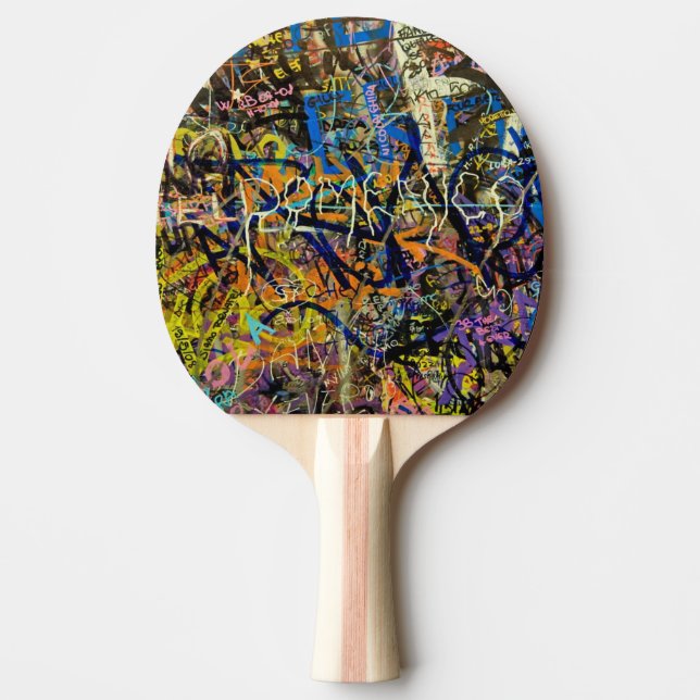 Pala De Ping Pong Fondo de la pintada (Anverso)