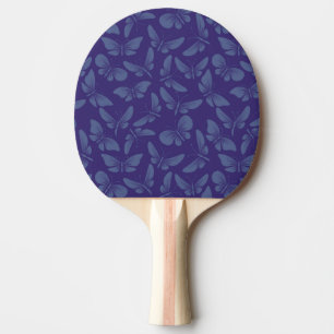 Pala De Ping Pong fondo de las mariposas de la polilla de la noche