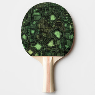 Pala De Ping Pong Fondo del circuito de ordenador
