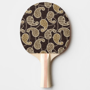 Pala De Ping Pong Fondo del estilo de Paisley