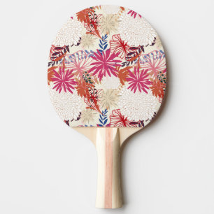 Pala De Ping Pong Fondo floral 3