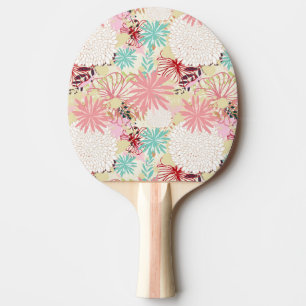 Pala De Ping Pong Fondo floral 4