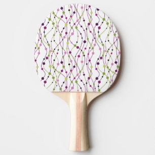 Pala De Ping Pong Fondo multicolor del punto