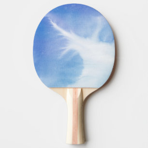 Pala De Ping Pong Fondo pintado a mano 4 de la acuarela abstracta