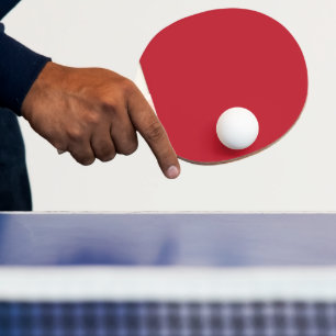 Pala De Ping Pong Fondo rojo oscuro