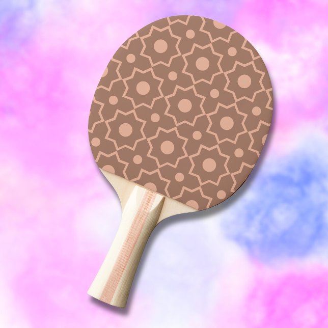 Pala De Ping Pong Forma geométrica rosa polvoriento de mousse de moc (Subido por el creador)