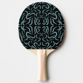 Pala De Ping Pong Formas de contorno cónico rellenas de colores acuá
