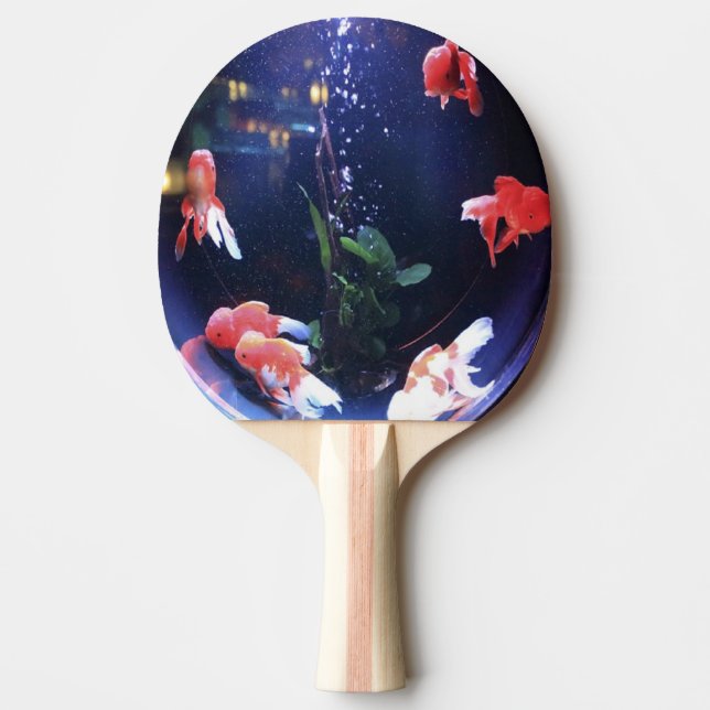 Pala De Ping Pong Foto de tazón de pescado (Anverso)
