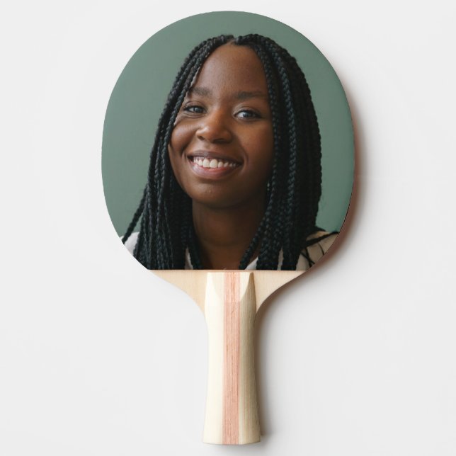 Pala De Ping Pong Foto personalizado (Anverso)