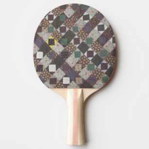 Pala De Ping Pong Fotografía del incandescente del mosaicoArtesanía