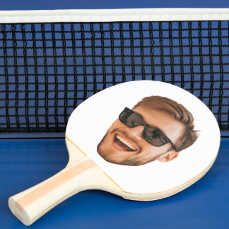 Pala De Ping Pong Fotos graciosas de la cara de los hombres personal