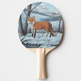 Pala De Ping Pong Fox rojo