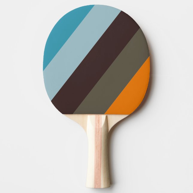 Pala De Ping Pong Foxglove Rust Bold Stried (Anverso)