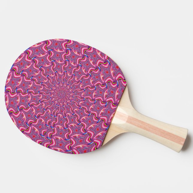Pala De Ping Pong Fractal 61 Ping Pong Paddle (Lateral)