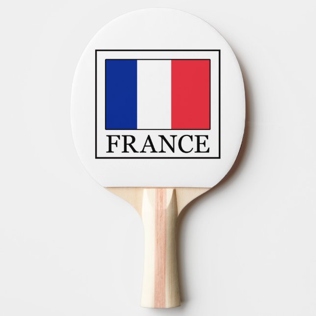 Pala De Ping Pong Francia (Anverso)