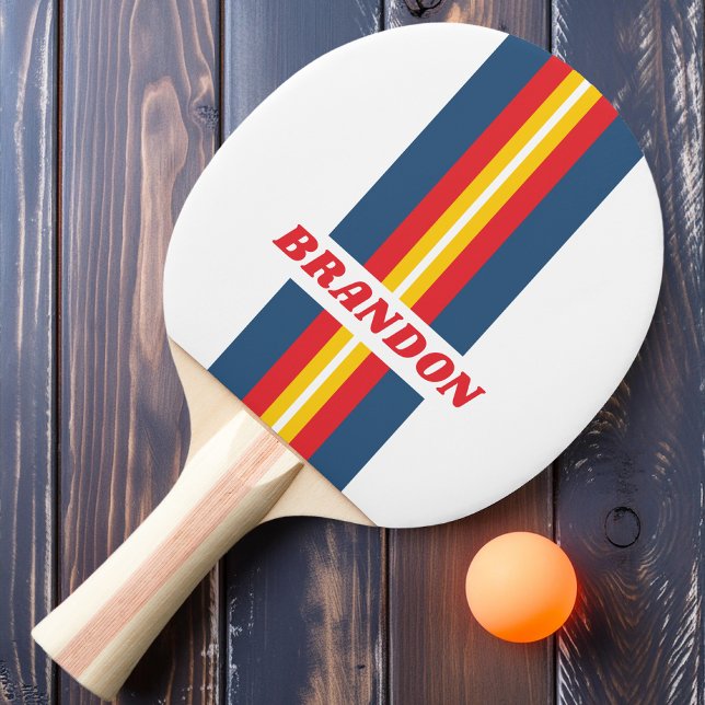 Pala De Ping Pong Franja de Rally Retro Mountain con Nombre (Subido por el creador)