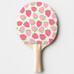 Pala De Ping Pong Fresa Rosa Dulce y Afruutado